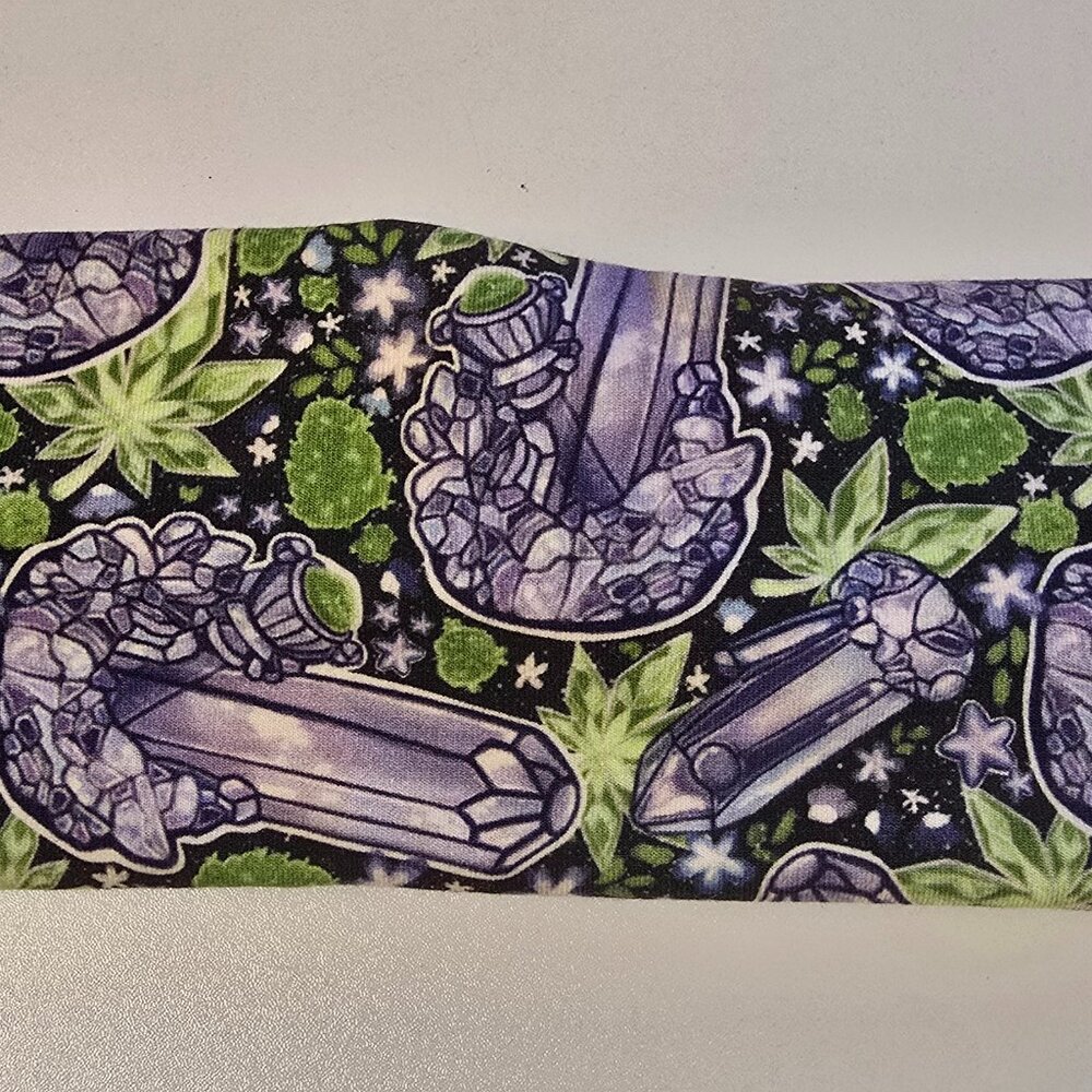 4:20 Headband For Adults Crystal Bong Handmade